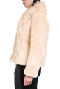 GUESS-Γυναικείο παλτό AGATA GUESS ροζ  